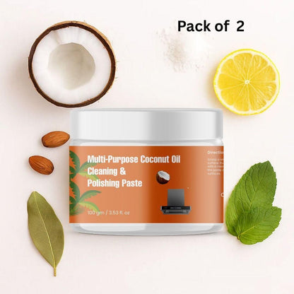 Coconut Oil Kitchen Cleaner Paste 100gram (Pack of 2)